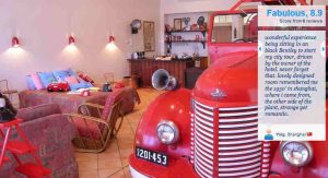 fire engine Adelaide bed breakfast