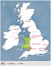British Map Wales